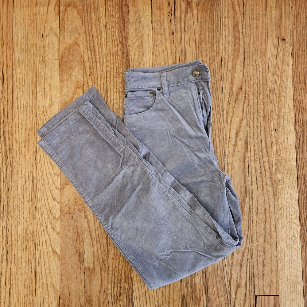 J. Crew Light Gray Corduroy Pants